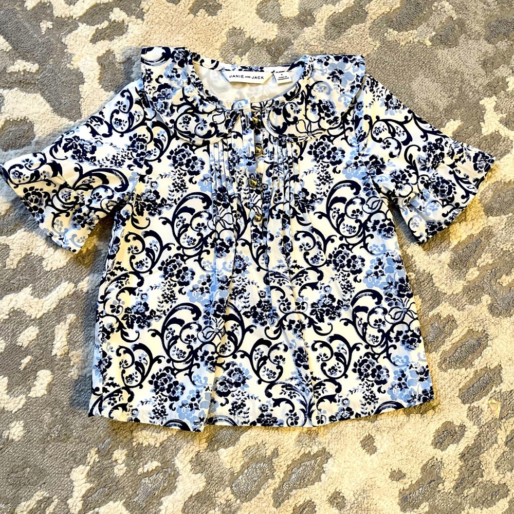 Janie and Jack girls blouse